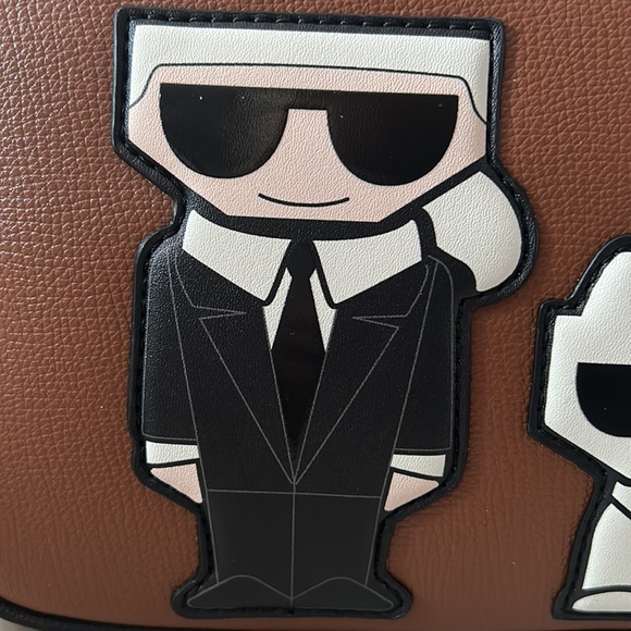 Karl Lagerfeld, Paris, Maybelle purse Crossbody NWT travel cute funko design bag - Picture 5 of 14